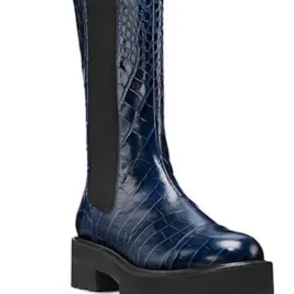 Stuart Weitzman Presley Ultralift platform boots Sz 11